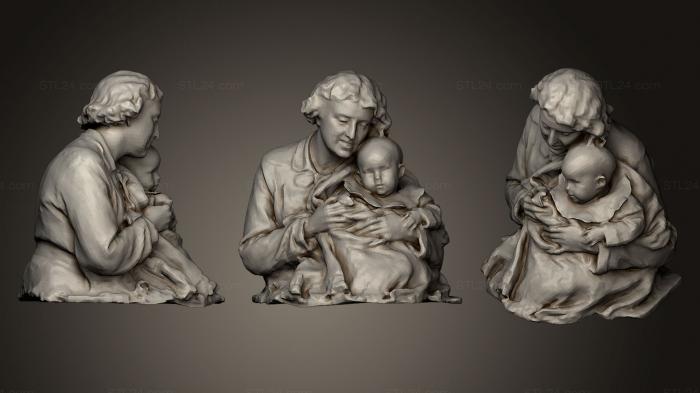 Miscellaneous figurines and statues (Maternidad, STKR_0621) 3D models for cnc